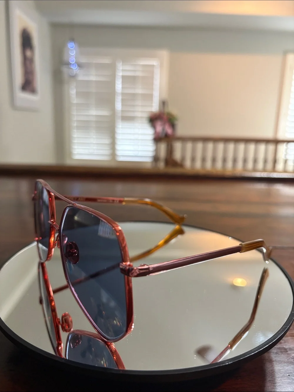 GREY ANT Megaflast Flat: Pink & Copper Men’s Sunglasses